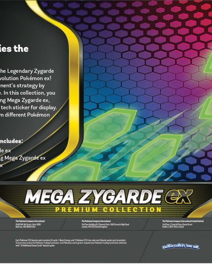 Pokémon TCG Mega Zygarde ex Premium Collection