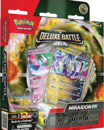 Pokemon TCG: Miraidon ex / Koraidon ex Deluxe Battle Deck