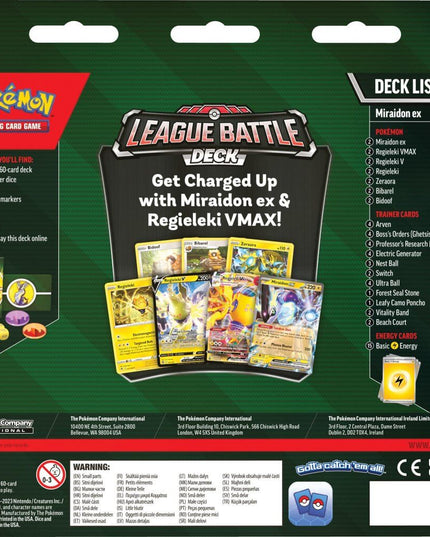 POKÉMON TCG League Battle Deck: Miraidon ex
