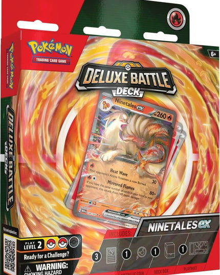 POKÉMON TCG Ninetales ex & Zapdos ex Deluxe Battle Deck Pre-Order