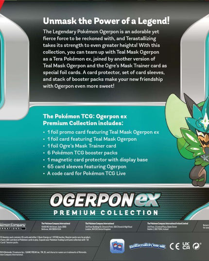 POKÉMON TCG Ogerpon ex Premium Collection