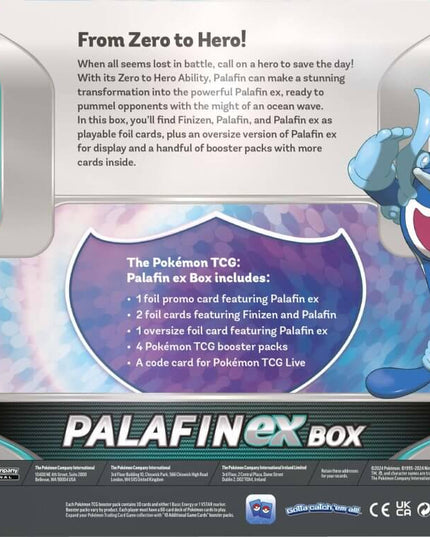 POKÉMON TCG Palafin ex Box