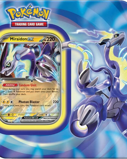 POKEMON TCG Paldea Legends Tin