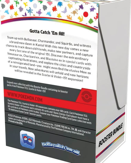 POKEMON TCG Scarlet & Violet 151 Booster Bundle Set