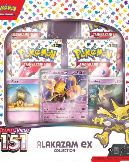 POKEMON TCG Scarlet & Violet 151 Collection Alakazam ex PRE-ORDER