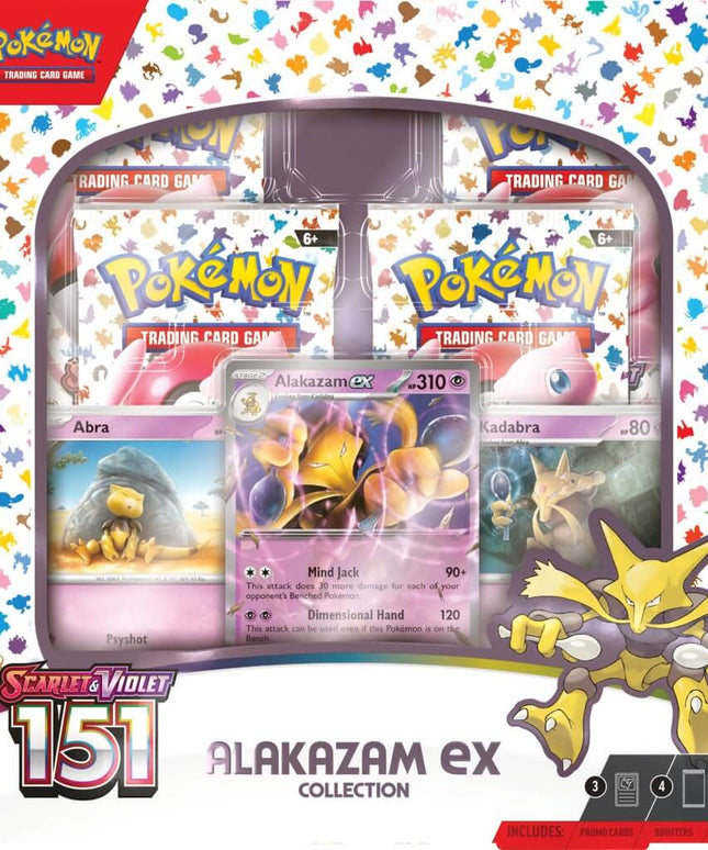 POKEMON TCG Scarlet & Violet 151 Collection Alakazam ex PRE-ORDER