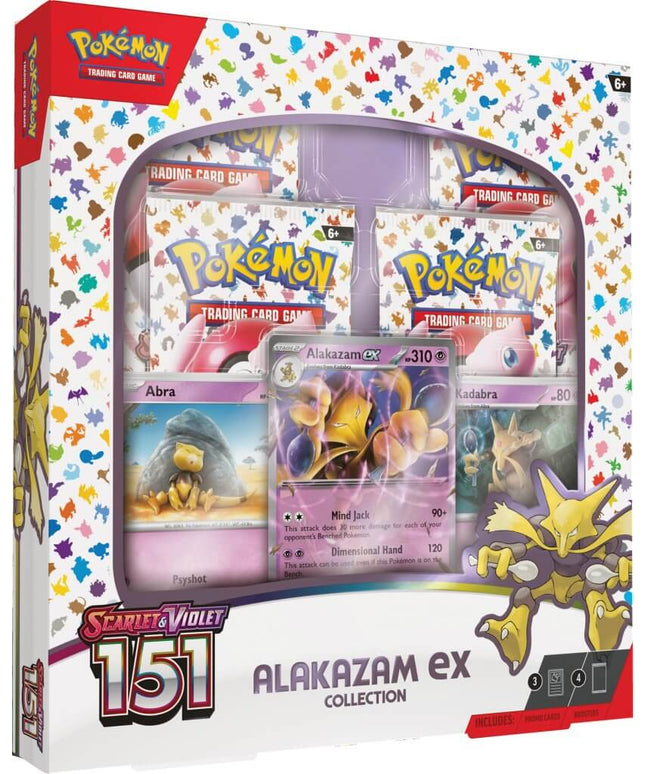 POKEMON TCG Scarlet & Violet 151 Collection Alakazam ex PRE-ORDER