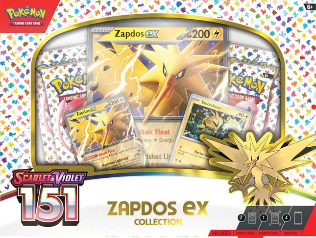 POKEMON TCG Scarlet & Violet 151 Collection Zapdos ex
