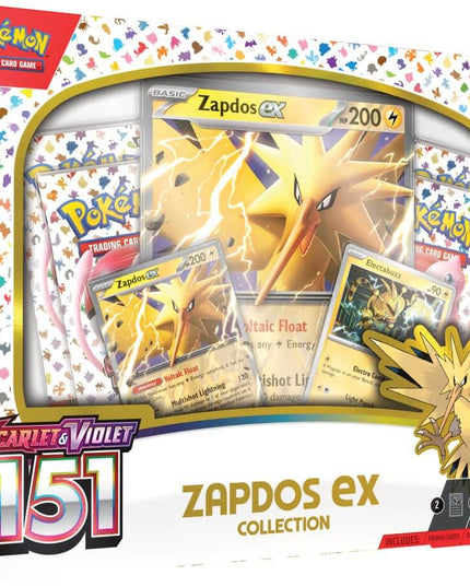 POKEMON TCG Scarlet & Violet 151 Collection Zapdos ex