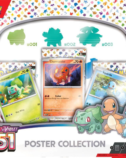POKEMON TCG Scarlet & Violet 151 Poster Collection