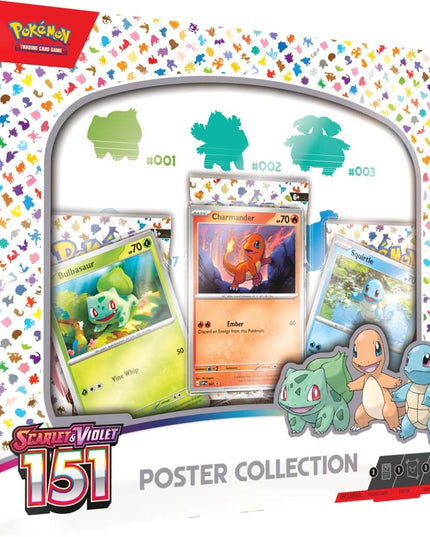POKEMON TCG Scarlet & Violet 151 Poster Collection