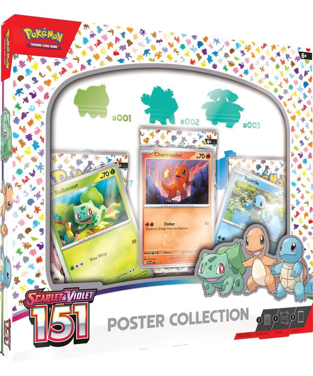 POKEMON TCG Scarlet & Violet 151 Poster Collection