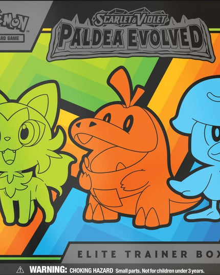 POKEMON TCG Scarlet & Violet 2 Paldea Evolved - Elite Trainer Box  ETB