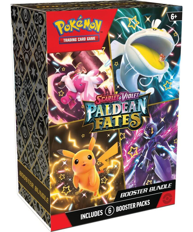 POKEMON TCG Scarlet & Violet 4.5 Paldean Fates Booster Bundle Set