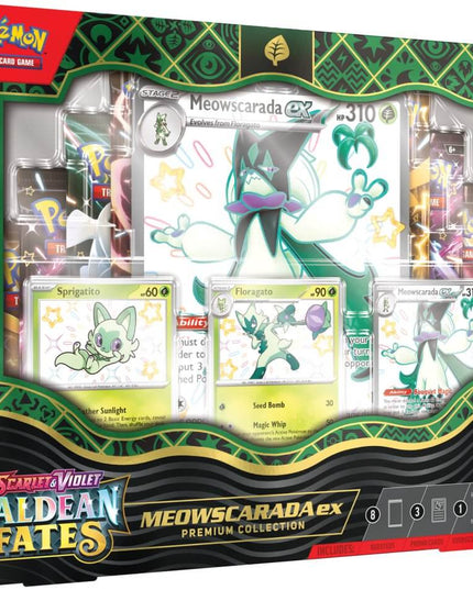 POKEMON TCG Scarlet & Violet 4.5 Paldean Fates Premium Collection Full Set