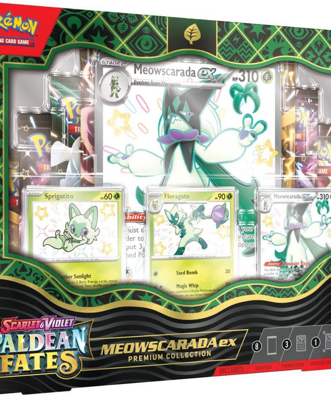 POKEMON TCG Scarlet & Violet 4.5 Paldean Fates Premium Collection Full Set