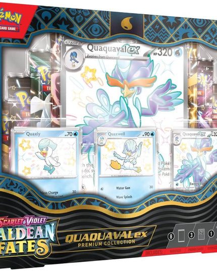 POKEMON TCG Scarlet & Violet 4.5 Paldean Fates Premium Collection Full Set