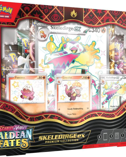 POKEMON TCG Scarlet & Violet 4.5 Paldean Fates Premium Collection Full Set