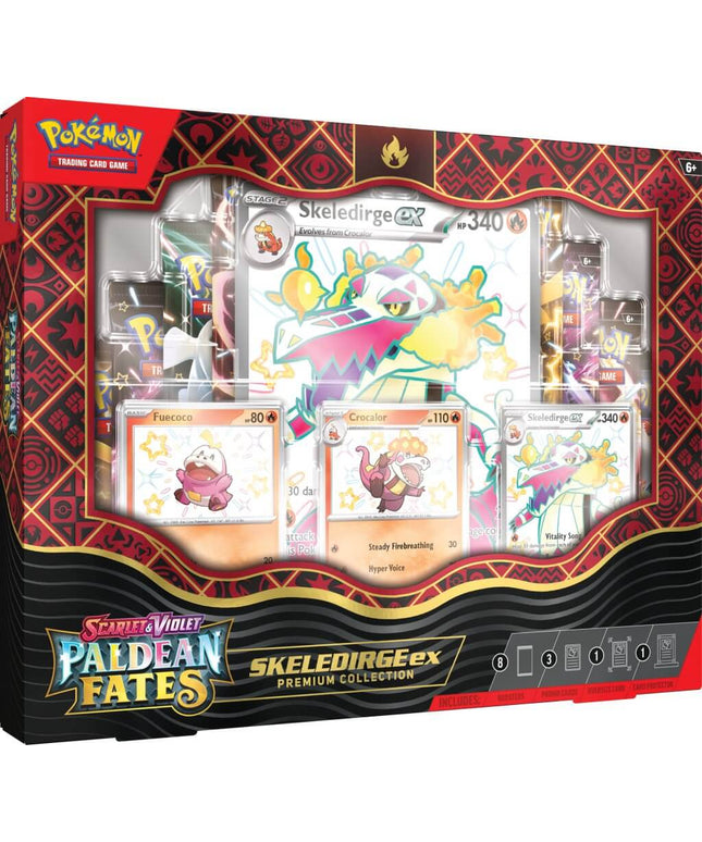 POKEMON TCG Scarlet & Violet 4.5 Paldean Fates Premium Collection Full Set