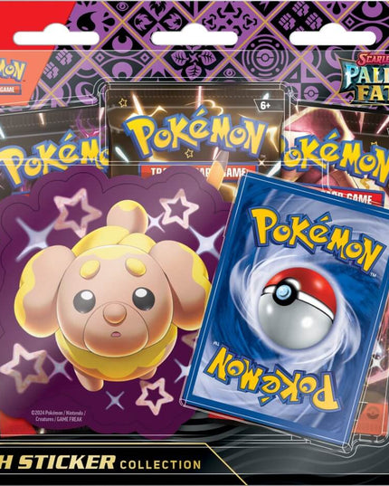 POKEMON TCG Scarlet & Violet 4.5 Paldean Fates Tech Sticker Blister