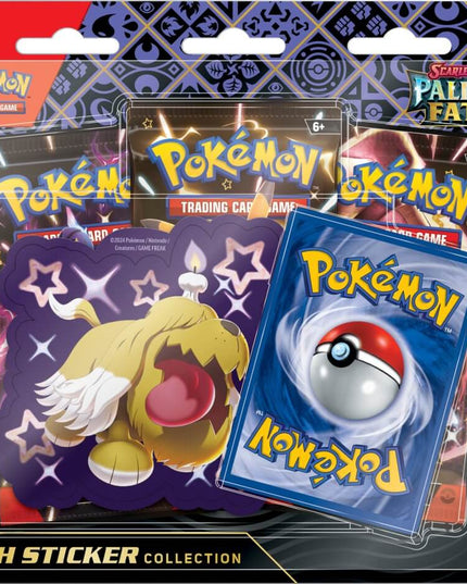 POKEMON TCG Scarlet & Violet 4.5 Paldean Fates Tech Sticker Blister