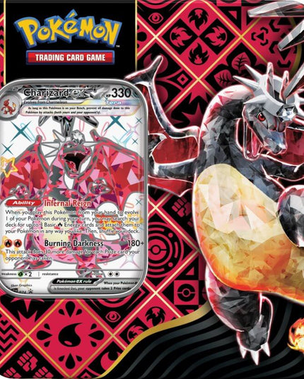 POKEMON TCG Scarlet & Violet 4.5 Paldean Fates Tin