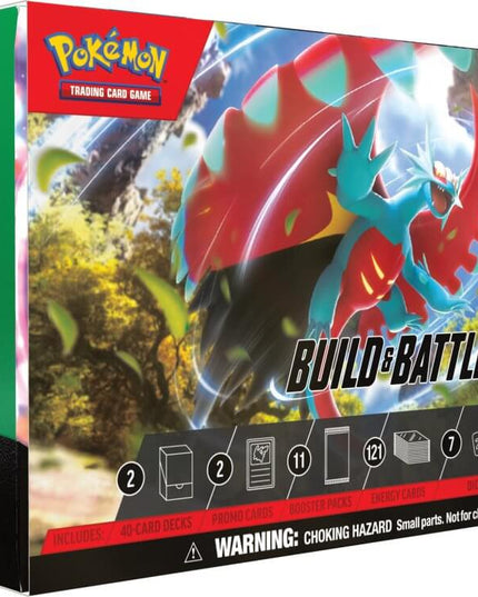 POKÉMON TCG Scarlet & Violet 4 Paradox Rift Build & Battle Stadium
