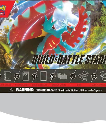 POKÉMON TCG Scarlet & Violet 4 Paradox Rift Build & Battle Stadium