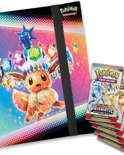 POKÉMON TCG Scarlet & Violet 8.5 Prismatic Evolutions Binder Collection
