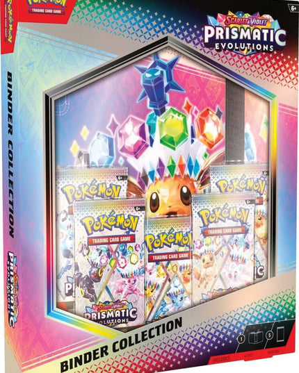 POKÉMON TCG Scarlet & Violet 8.5 Prismatic Evolutions Binder Collection