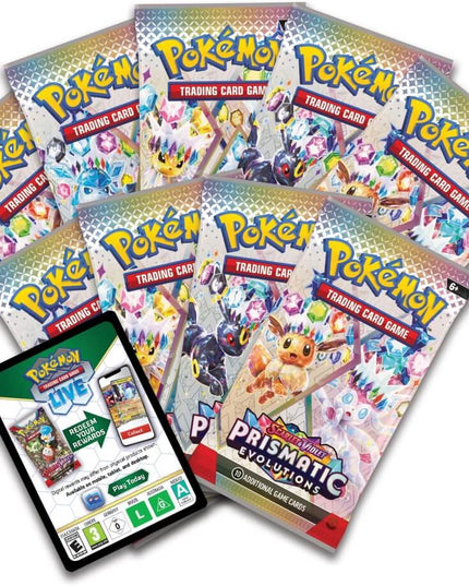 POKÉMON TCG Scarlet & Violet 8.5 Prismatic Evolutions Elite Trainer Box ETB