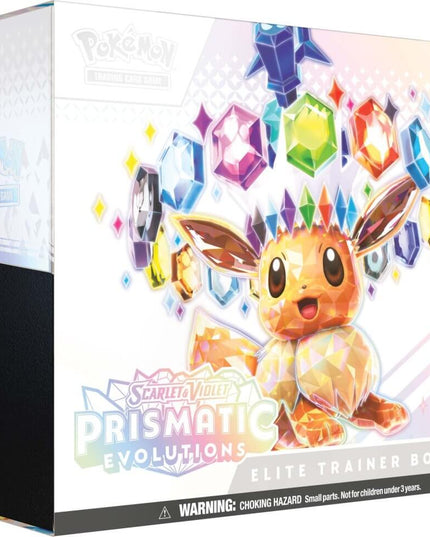POKÉMON TCG Scarlet & Violet 8.5 Prismatic Evolutions Elite Trainer Box ETB