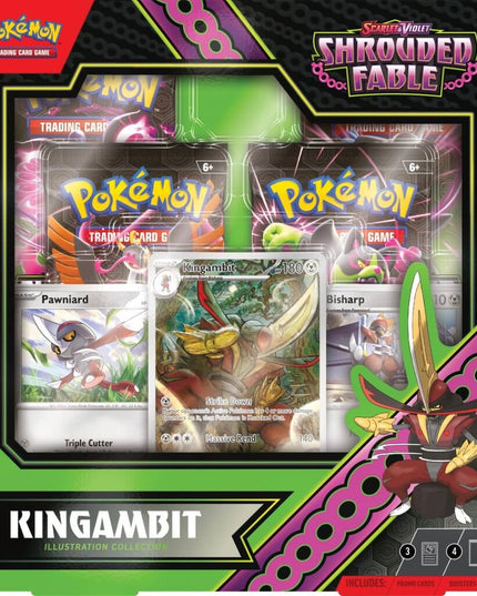 POKÉMON TCG Scarlet & Violet 6.5 Shrouded Fable Kingambit Illustration Collection