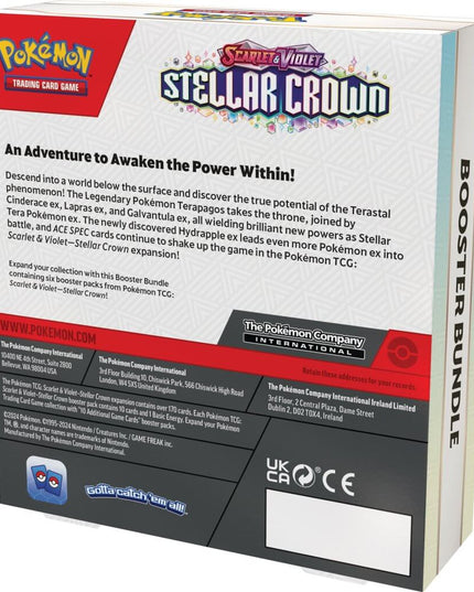 POKÉMON TCG Scarlet & Violet 7 Stellar Crown Booster Bundle