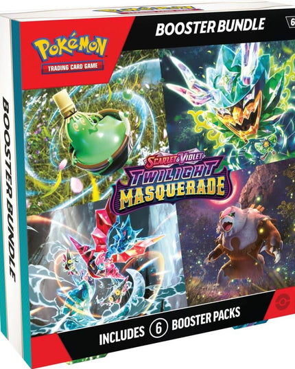 POKÉMON TCG Scarlet & Violet 6 Twilight Masquerade Booster Bundle