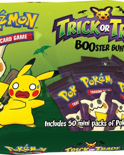 POKEMON TCG Booster Bundle Trick or Trade halloween booster