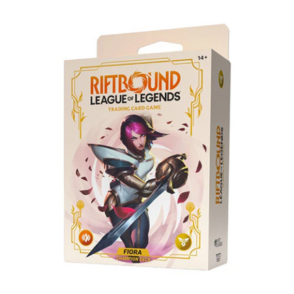 Riftbound League of Legends TCG Champion Deck Spiritforged Fiora