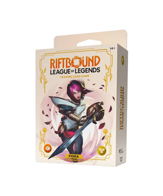 Riftbound League of Legends TCG Champion Deck Spiritforged Fiora