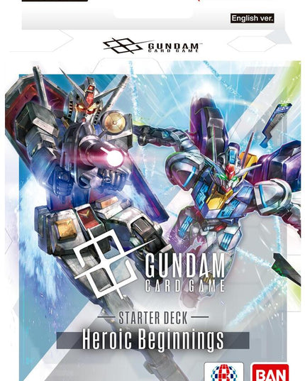 Gundam Card Game: Starter  Deck Display – Heroic  Beginnings [ST01]
