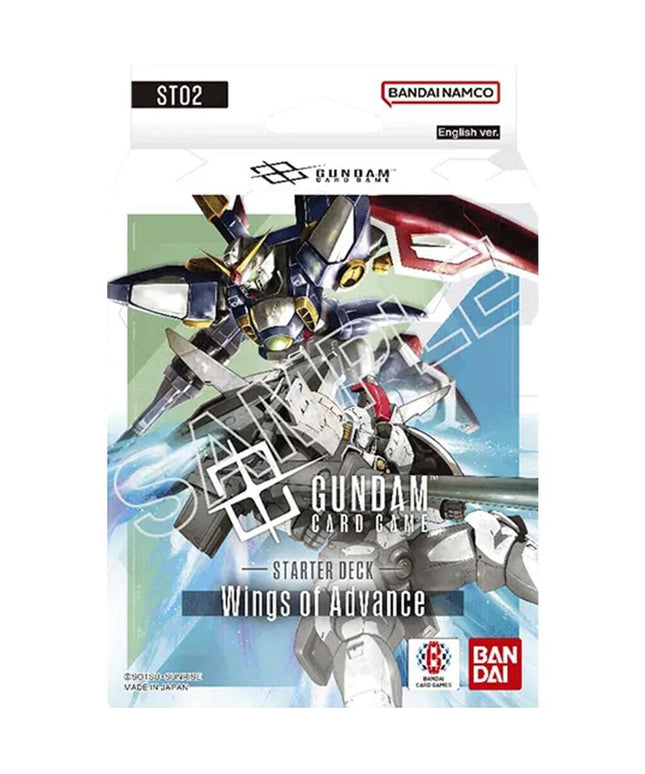 Gundam Card Game: Starter  Deck Display – Wings of  Advance [ST02]