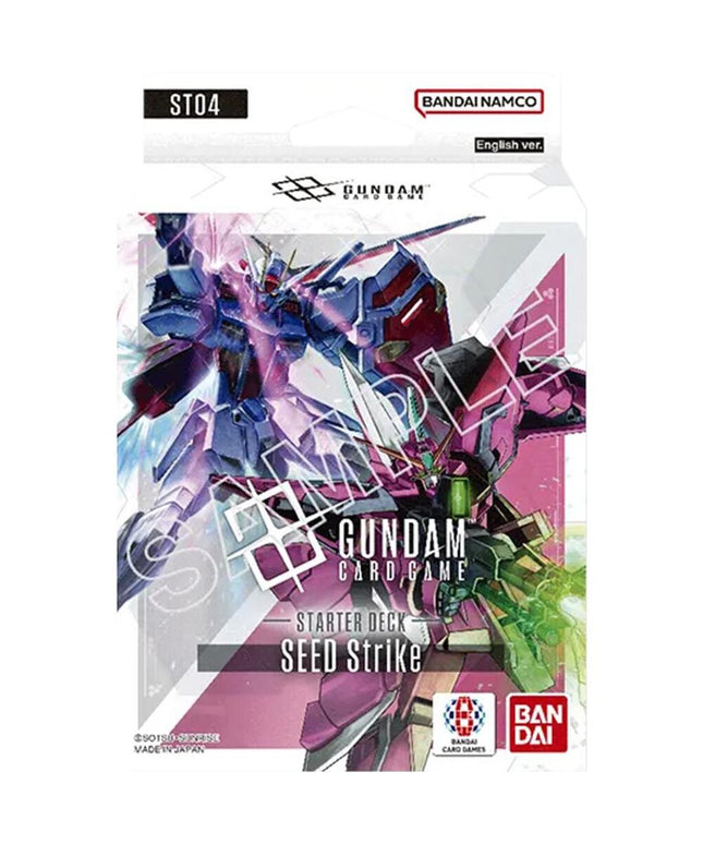 Gundam Card Game: Starter  Deck Display – SEED Strike