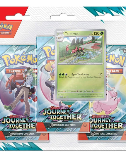 Pokemon TCG Scarlet & Violet Journey Together 3 Pack Blisters SV9