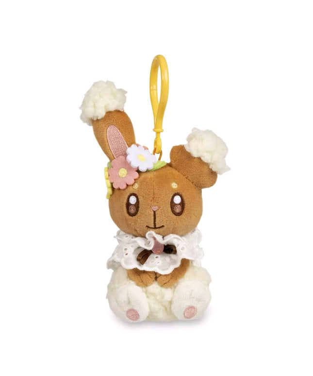 Pokemon Center Limited Buneary Happy Spring Plush Key Chain