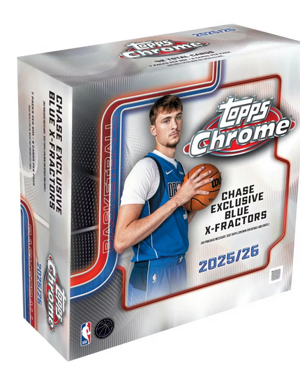 2025-26 Topps Chrome Basketball Mega Box