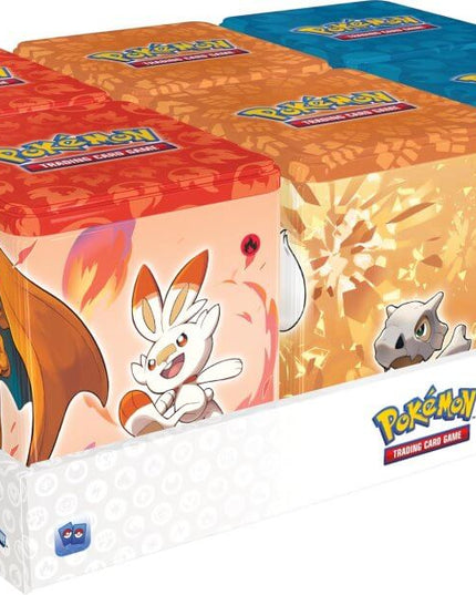 POKÉMON TCG Stacking Tin Fighting/Fire/Darkness PRE-ORDER