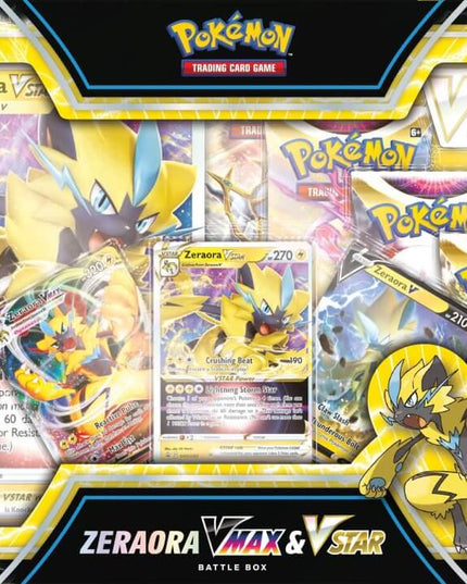 POKÉMON TCG Deoxys/Zeraora VMAX & VSTAR Battle Box