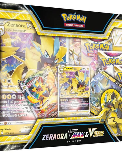 POKÉMON TCG Deoxys/Zeraora VMAX & VSTAR Battle Box
