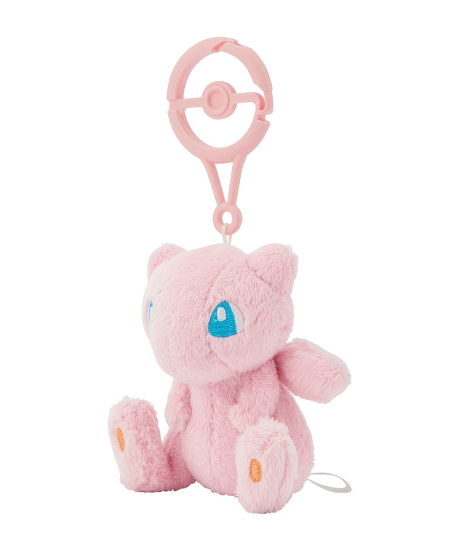 Pokémon Mew Carabiner Mascot Plush Keychain