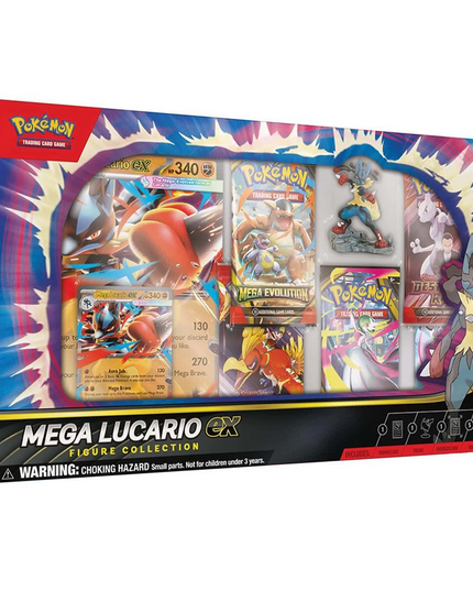 Pokemon TCG Mega Lucario EX Figure Collection