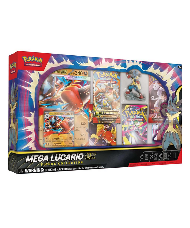 Pokemon TCG Mega Lucario EX Figure Collection